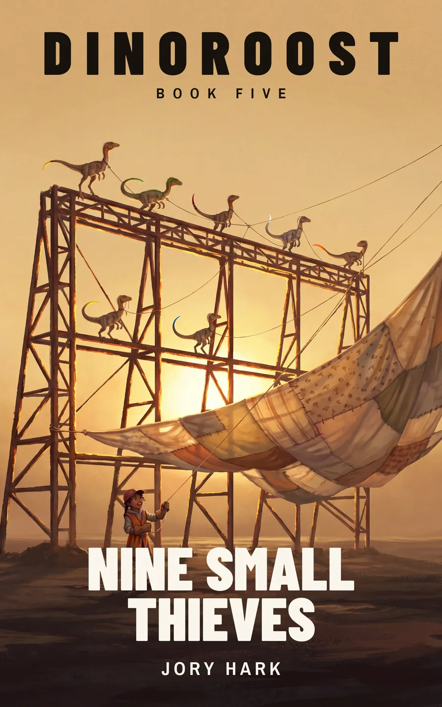 Nine Small Thieves &mdash; Dinoroost Book Five, cover