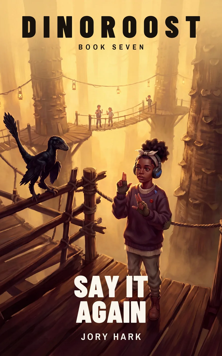 Say It Again &mdash; Dinoroost Book Seven, cover