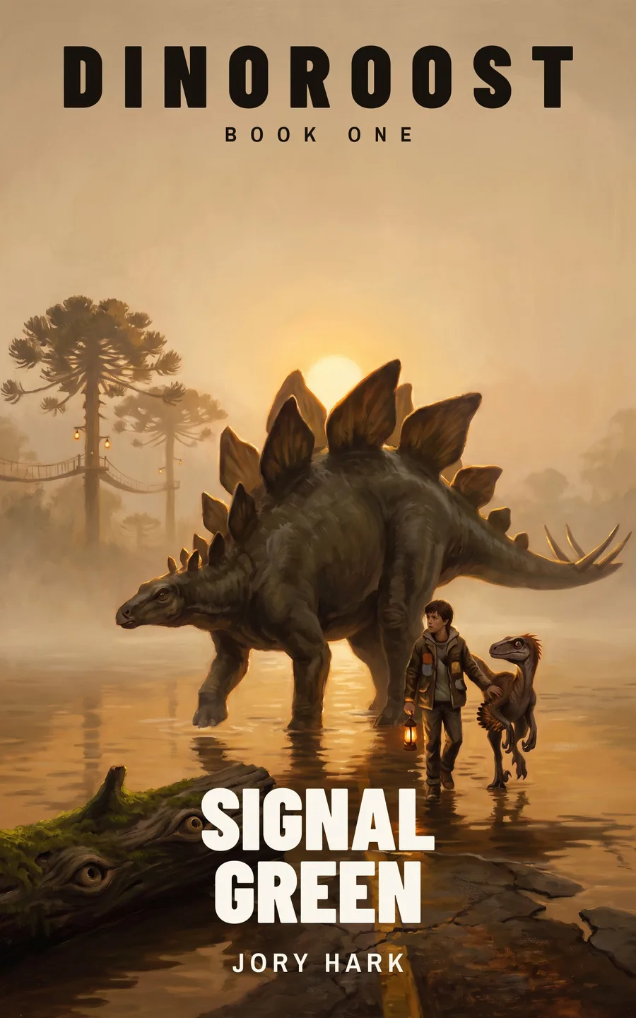 Signal Green &mdash; Dinoroost Book One, cover