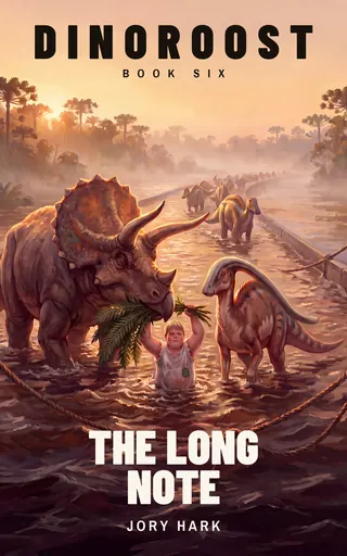The Long Note &mdash; Dinoroost Book Six, cover