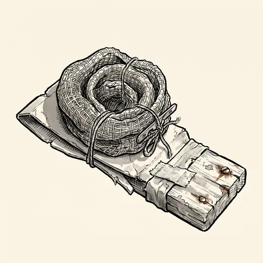 Ink drawing of the finished build.