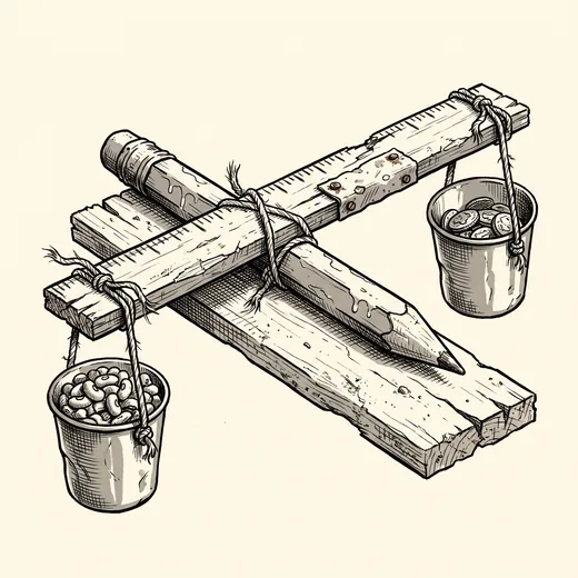 Ink drawing of the finished build.